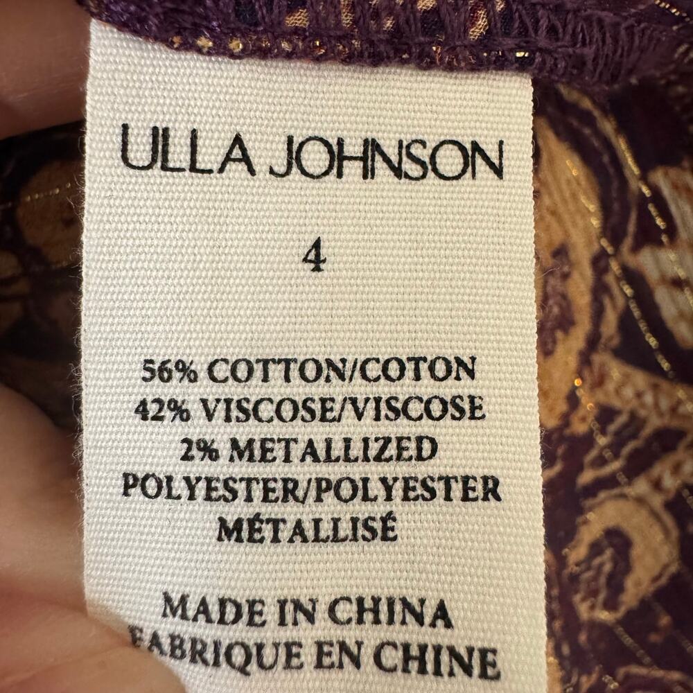 Ulla Johnson Ida Blouse in "Celestial" Size 4 - Picture 12 of 12